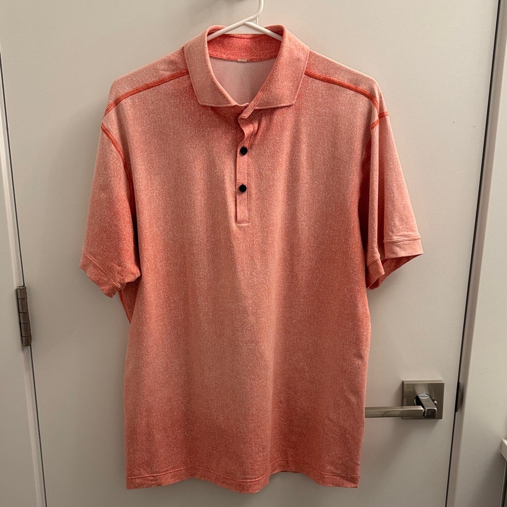 lululemon athletica Coral Polo Shirt